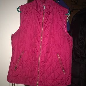 Bright Pink Vest!